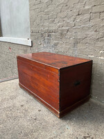 GOODWOOD Antique Wood Trunk