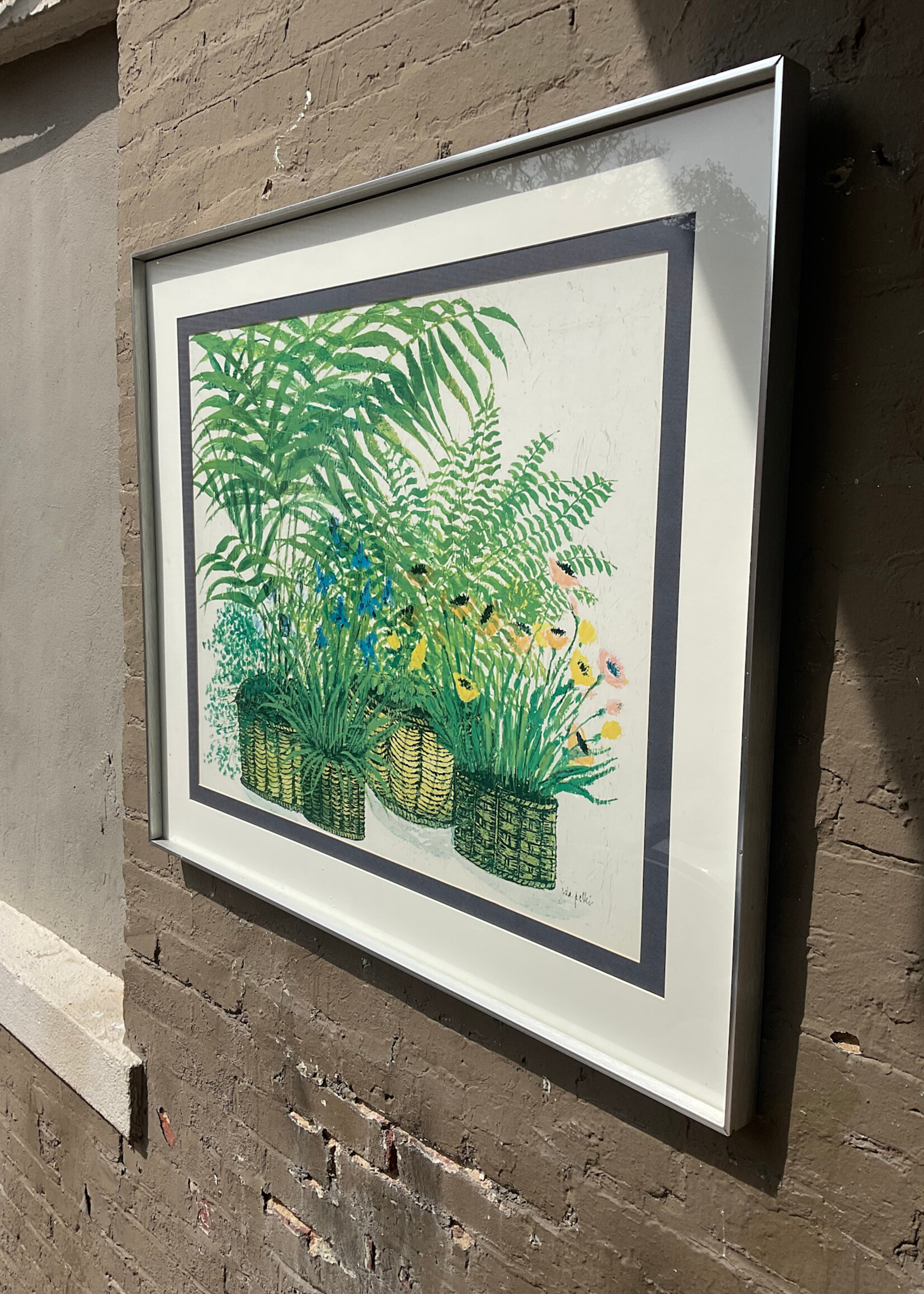 GOODWOOD Vintage Print, Potted Plants