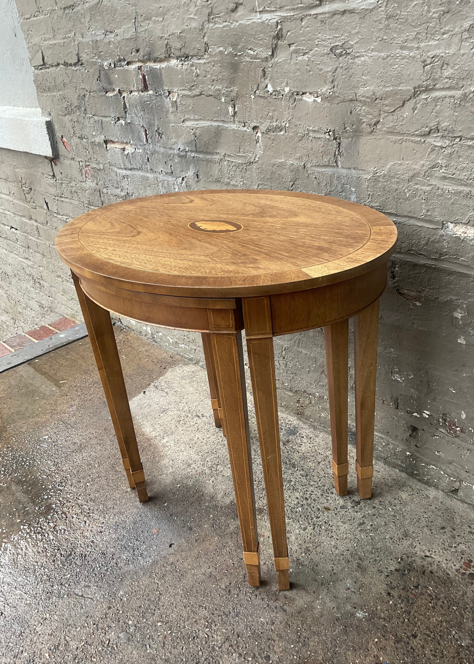GOODWOOD Set of 2 Nesting Tables by Baker