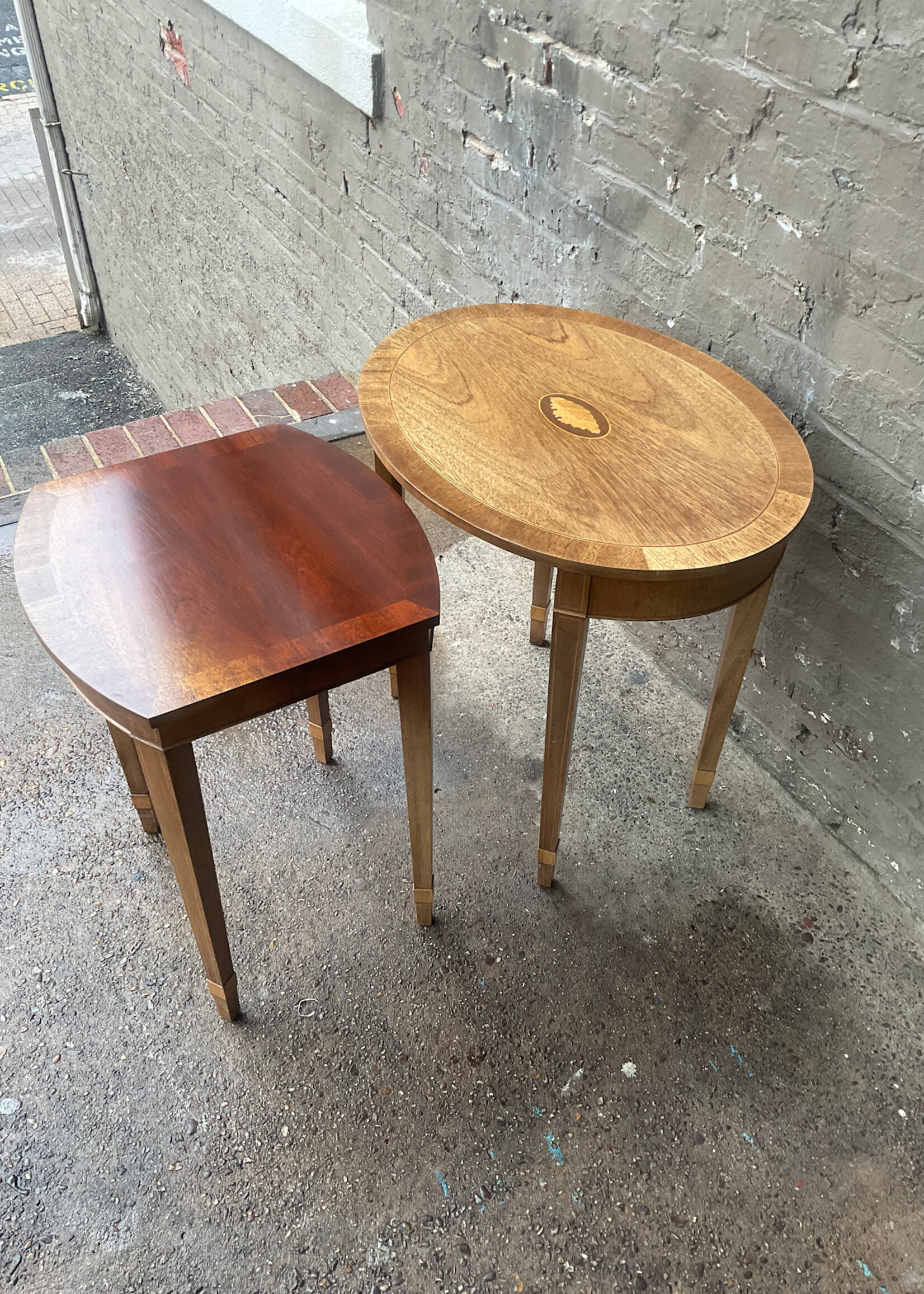 GOODWOOD Set of 2 Nesting Tables by Baker