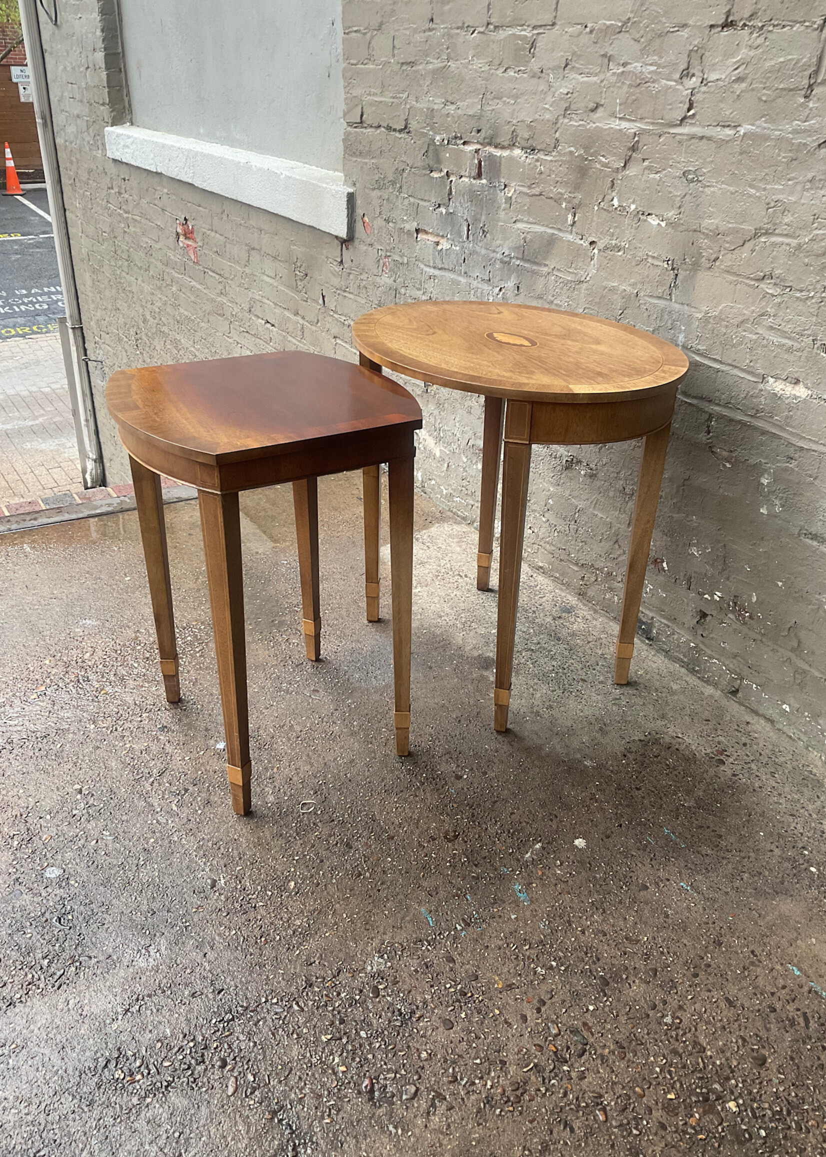 GOODWOOD Set of 2 Nesting Tables by Baker