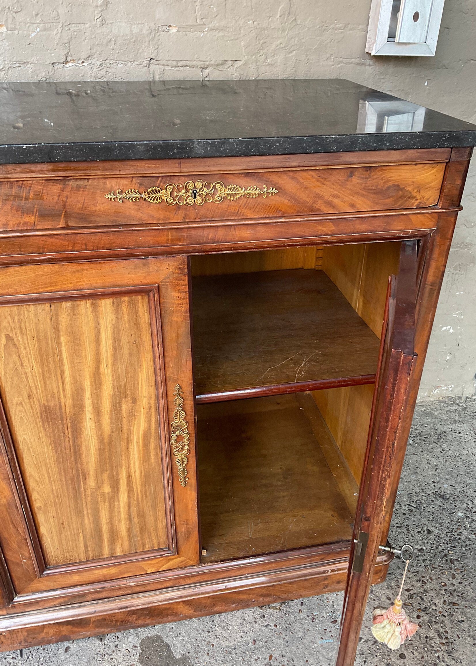 GOODWOOD Antique Continental Server with Marble Top