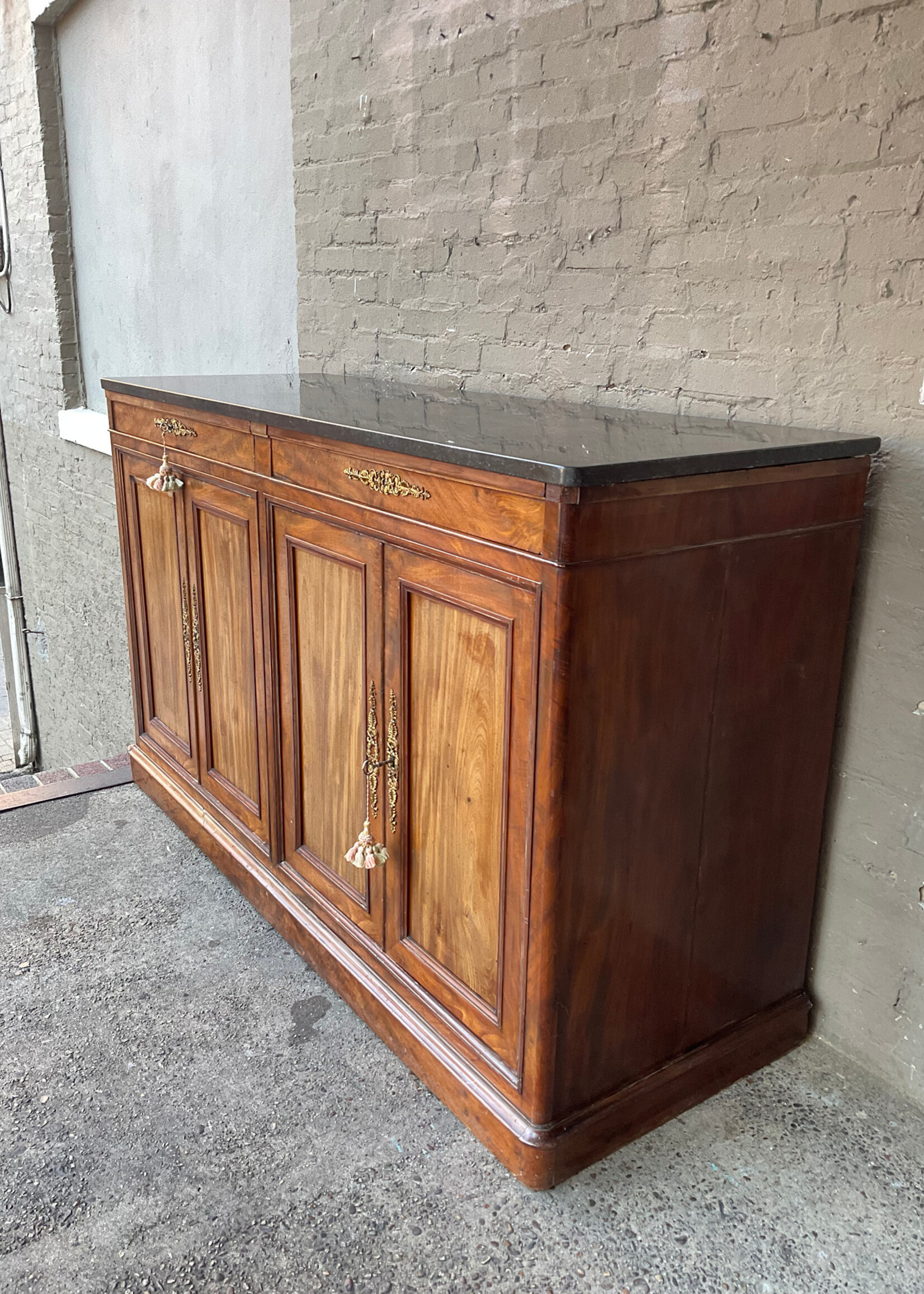 GOODWOOD Antique Continental Server with Marble Top