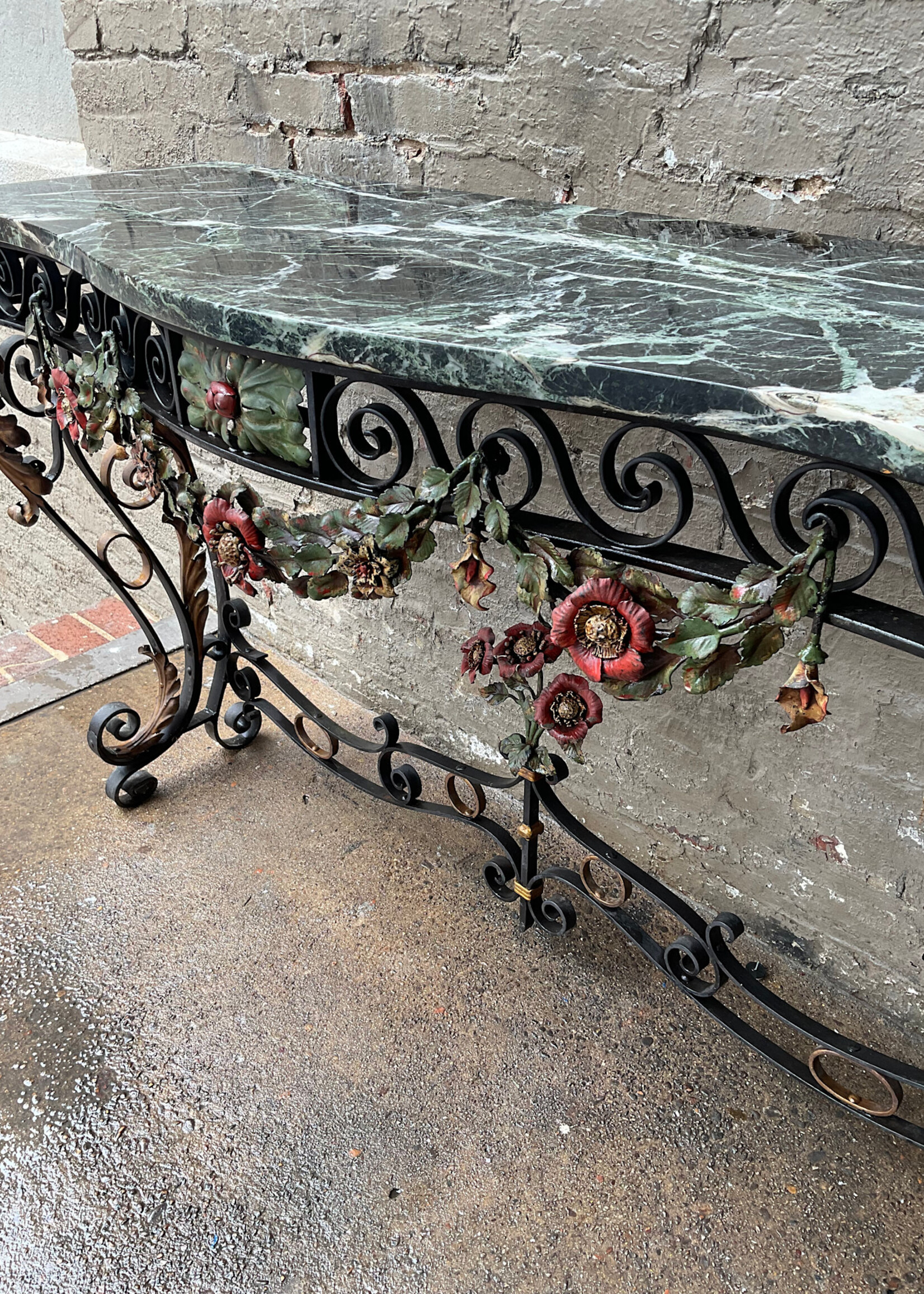 GOODWOOD Beaux Arts Iron & Marble Console