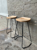 GOODWOOD Pair of Modern Counter Stools