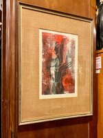 GOODWOOD Wood Block Print, Andre De Long
