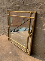 GOODWOOD Metal Faux Bamboo Mirror, Pottery Barn