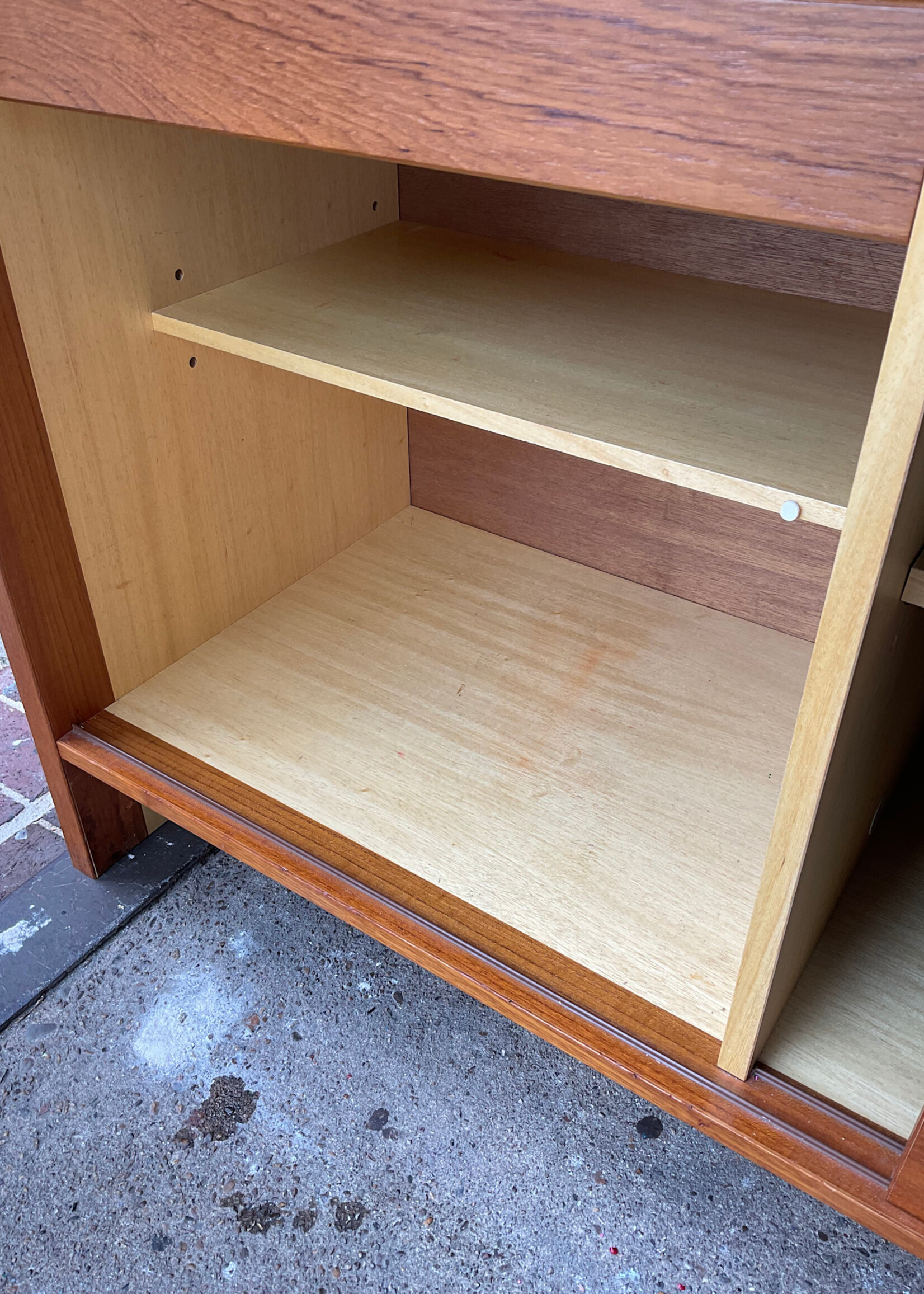 GOODWOOD Danish Modern Step Back Cupboard