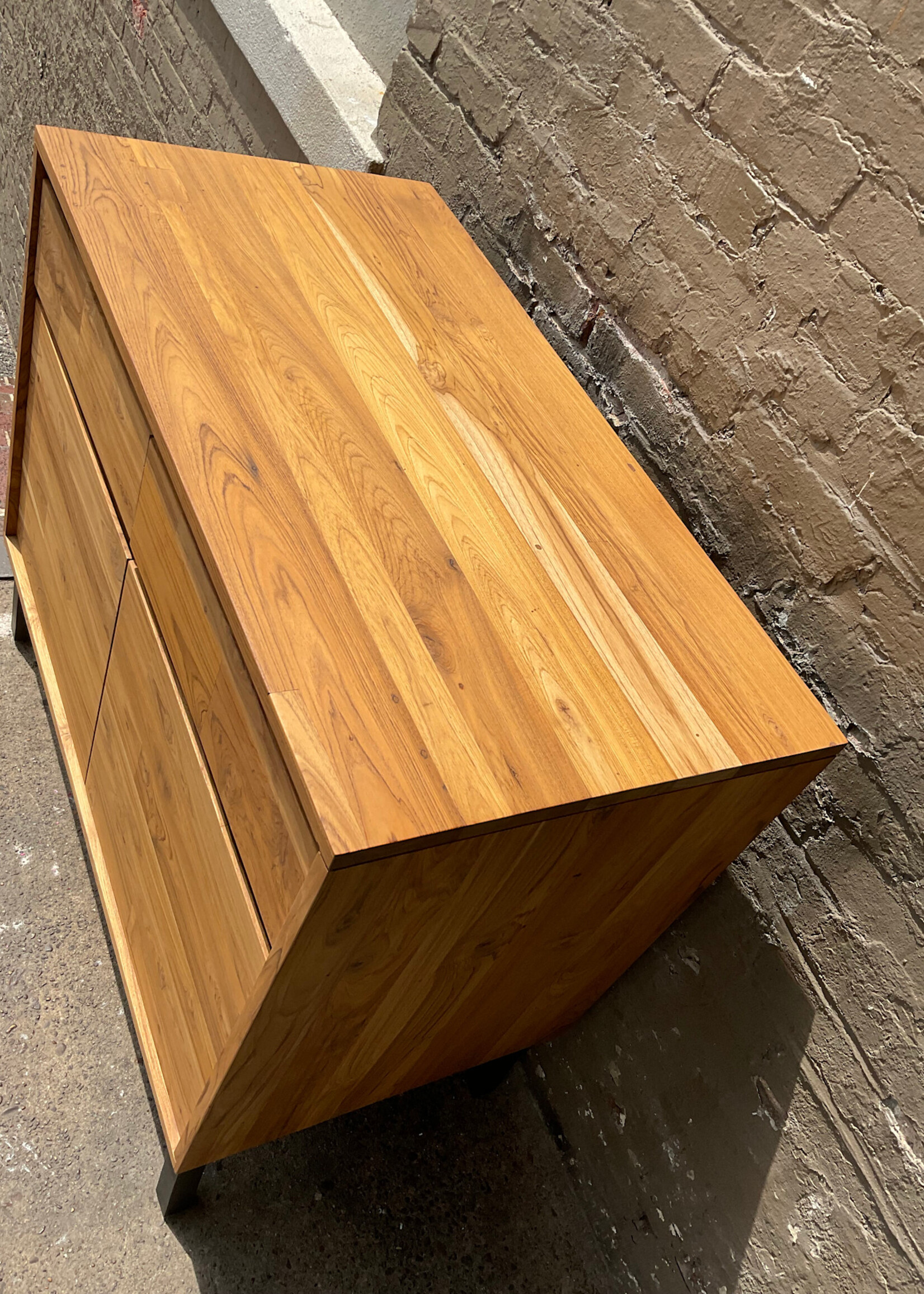 GOODWOOD MCM Style Hardwood Chest