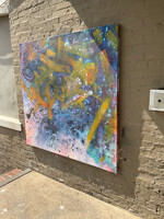 GOODWOOD Abstract, Oil on Canvas