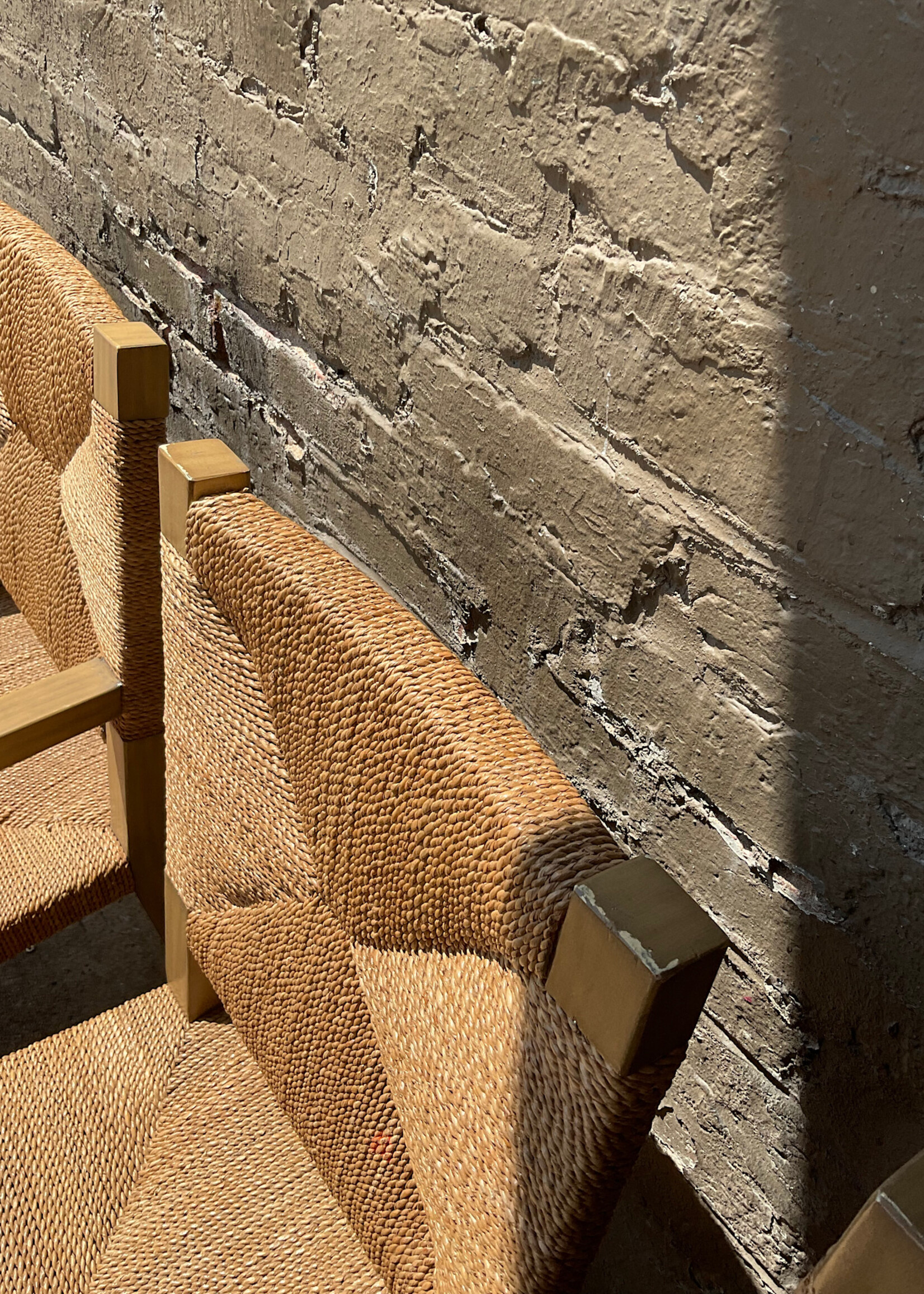 GOODWOOD Set of 6 William Sonoma Rush Seat Chairs