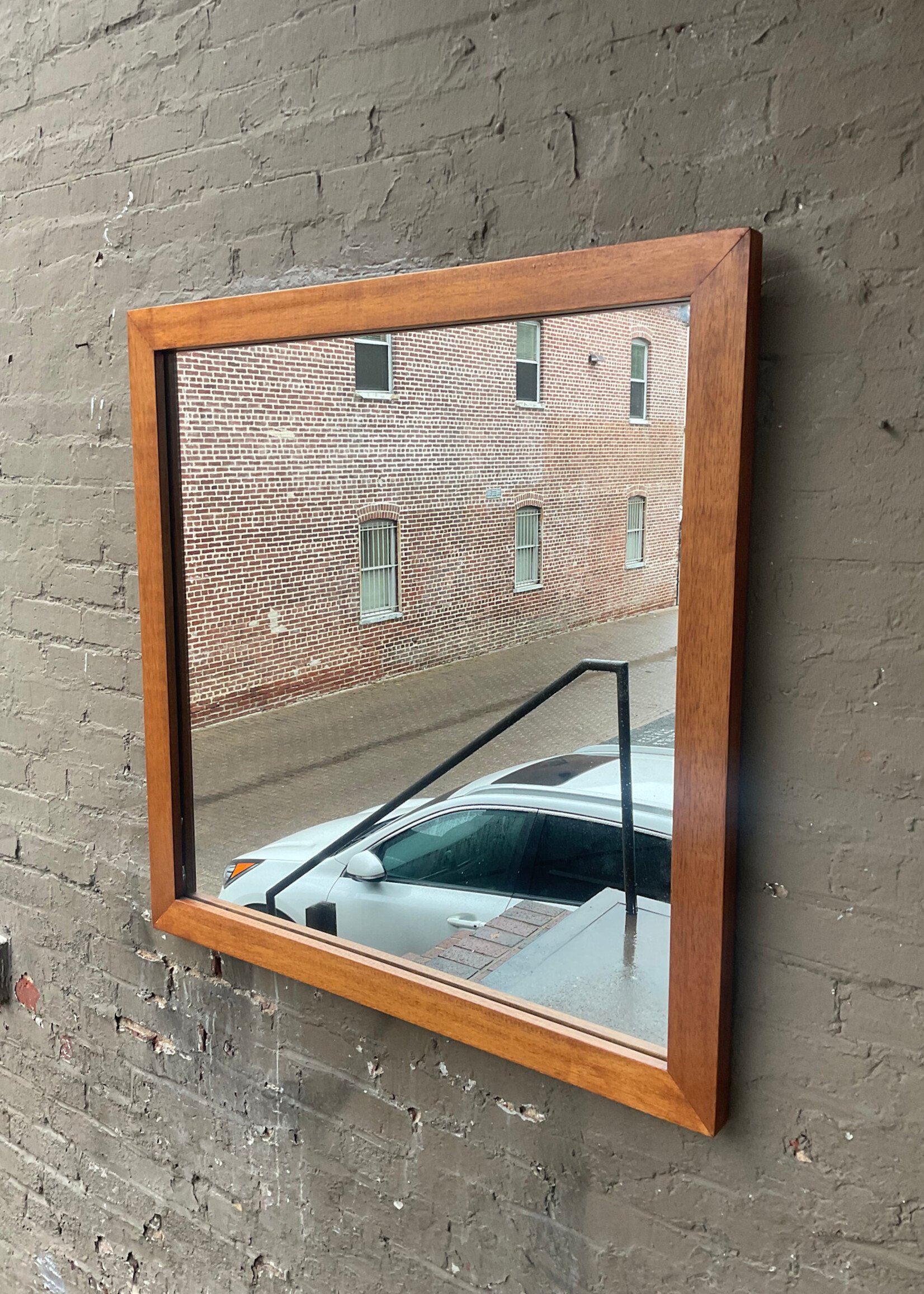 GOODWOOD Teak Mirror - VERY HEAVY