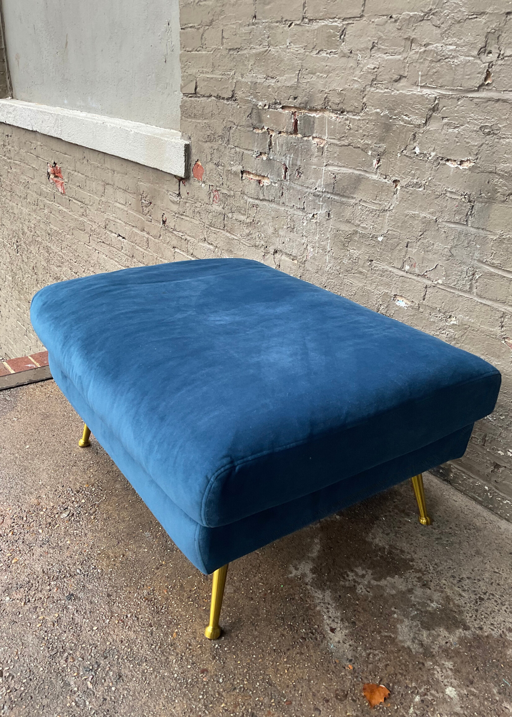 GOODWOOD MCM Style Velvet Sofa and Ottoman