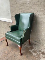 GOODWOOD Vintage Leather Wingback Chair