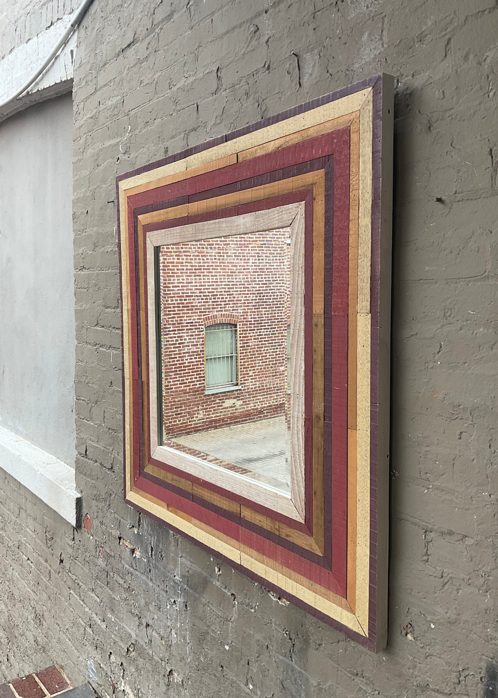 GOODWOOD Reclaimed Wood Mirror