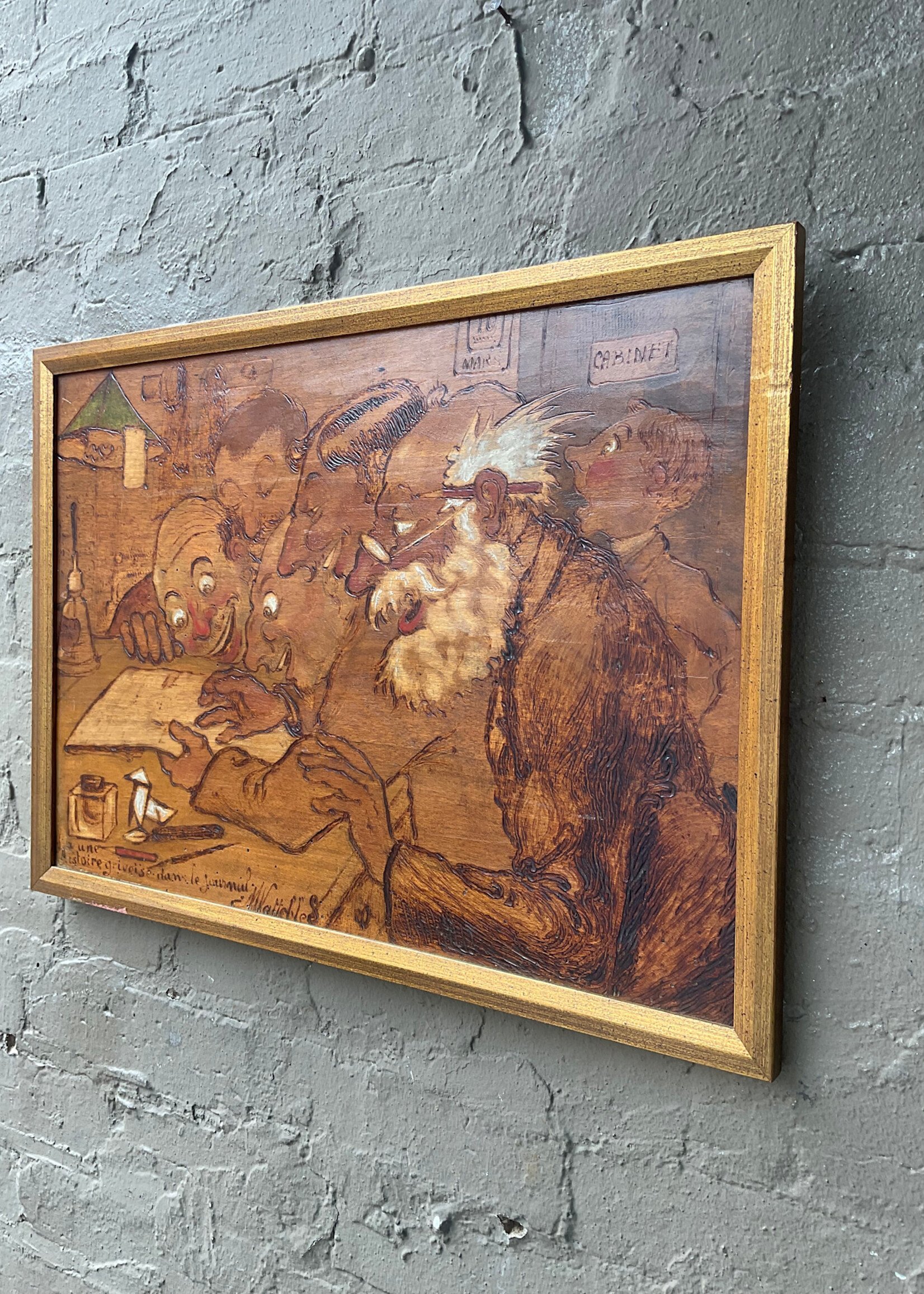 GOODWOOD Vintage French Pyrograph