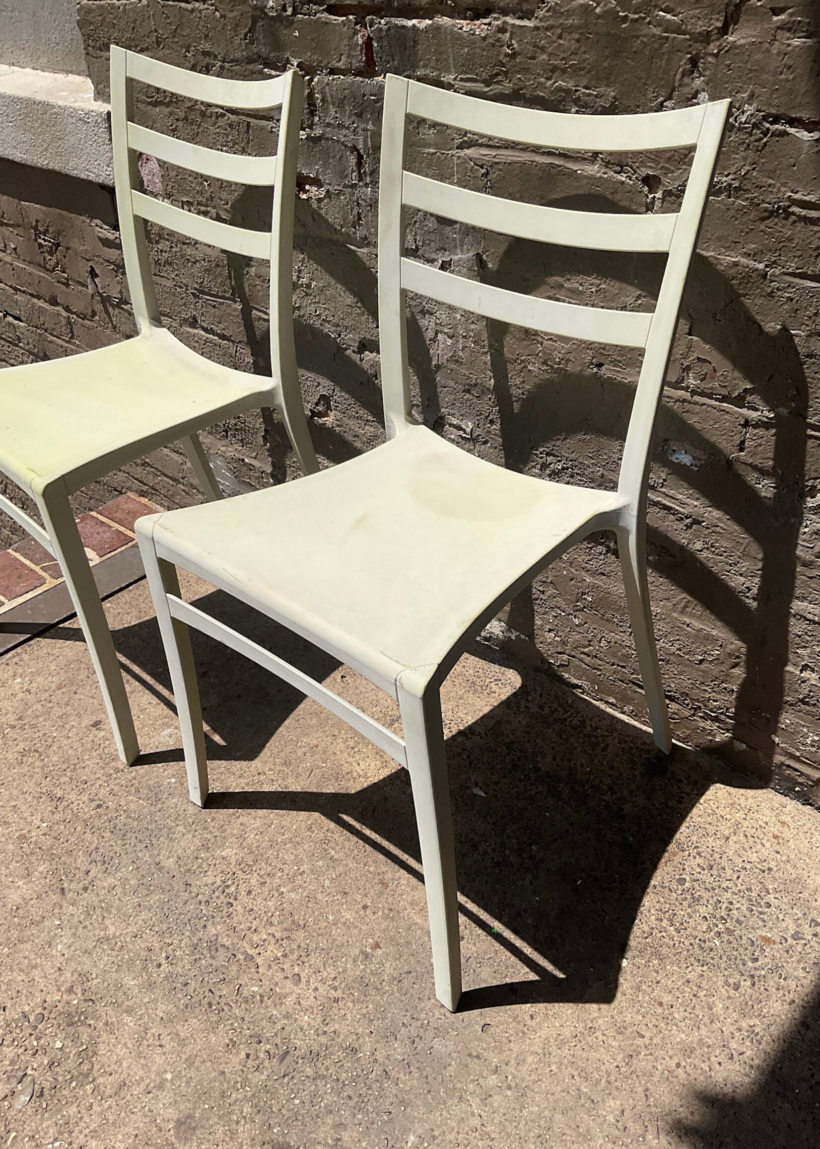 GOODWOOD Pair of Italian Resin Chairs