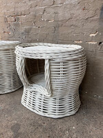 GOODWOOD Painted Rattan Side Table