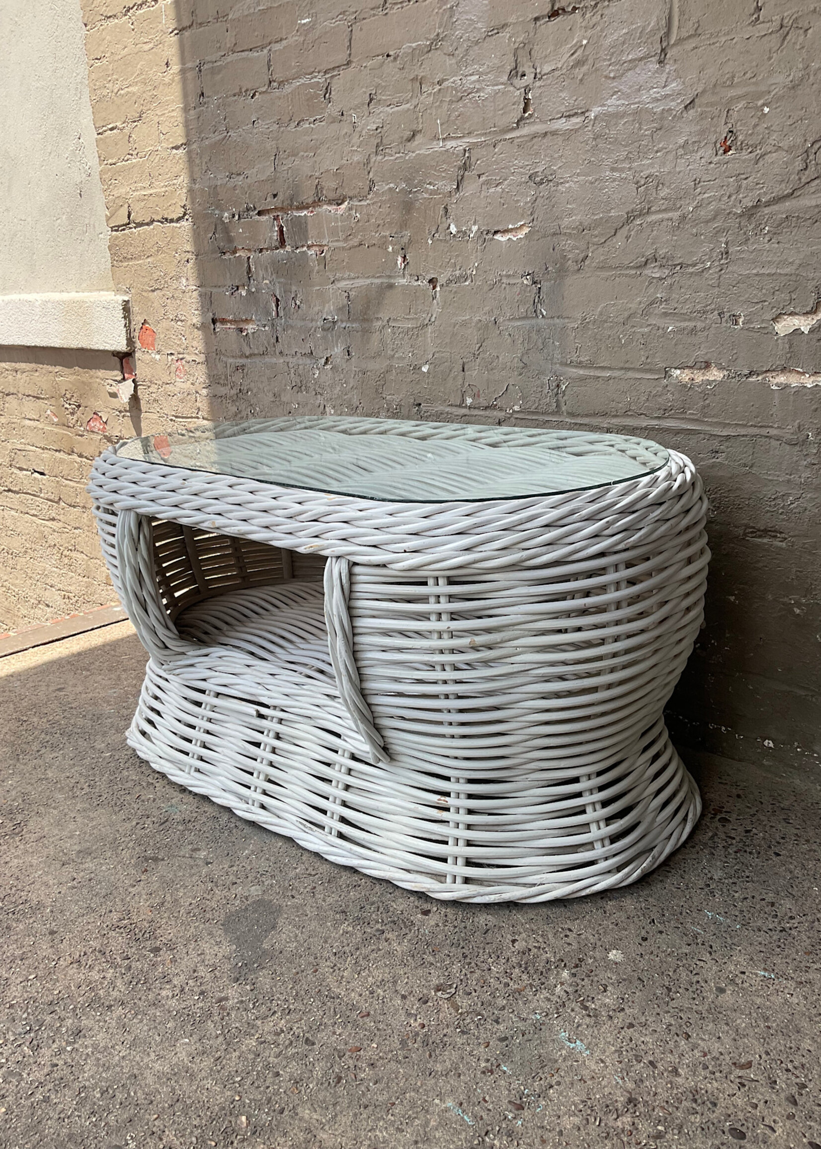 GOODWOOD Painted Rattan Coffee Table