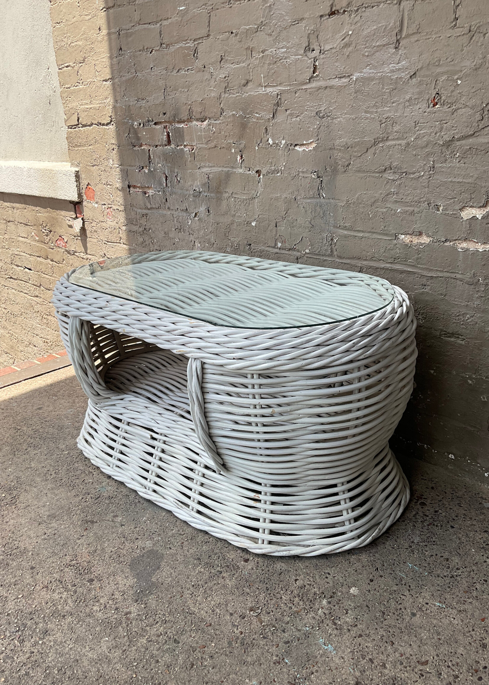 GOODWOOD Painted Rattan Coffee Table