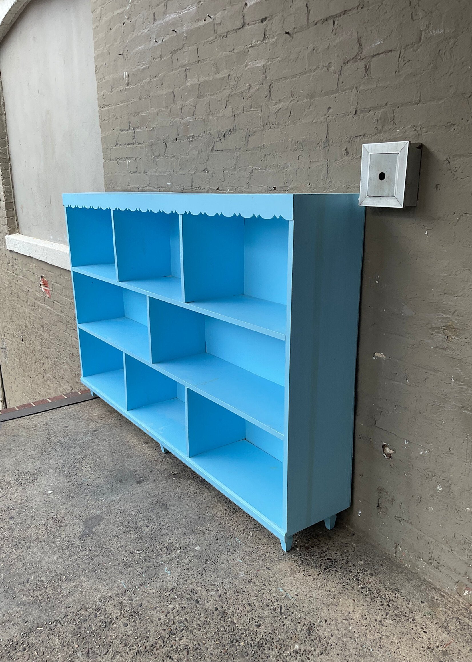 GOODWOOD Blue Painted Bookcase