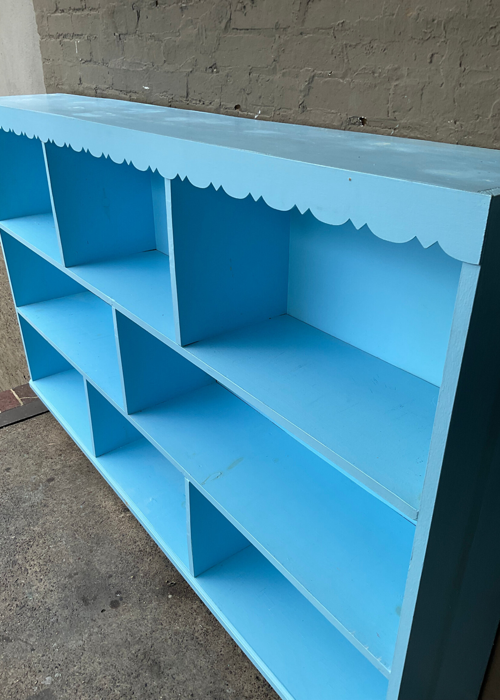 GOODWOOD Blue Painted Bookcase