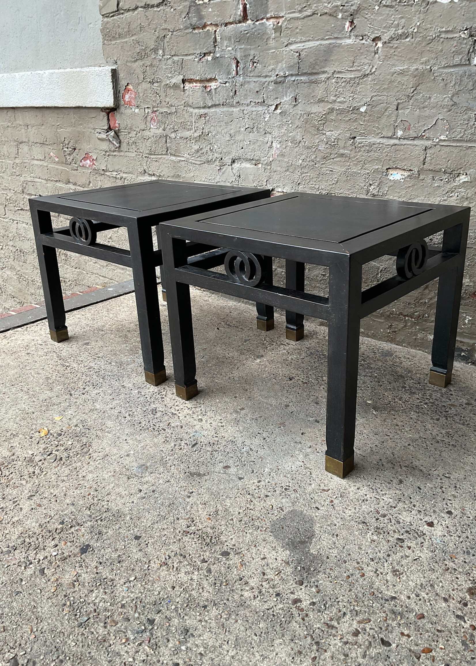 GOODWOOD Ebonized Chinese Table