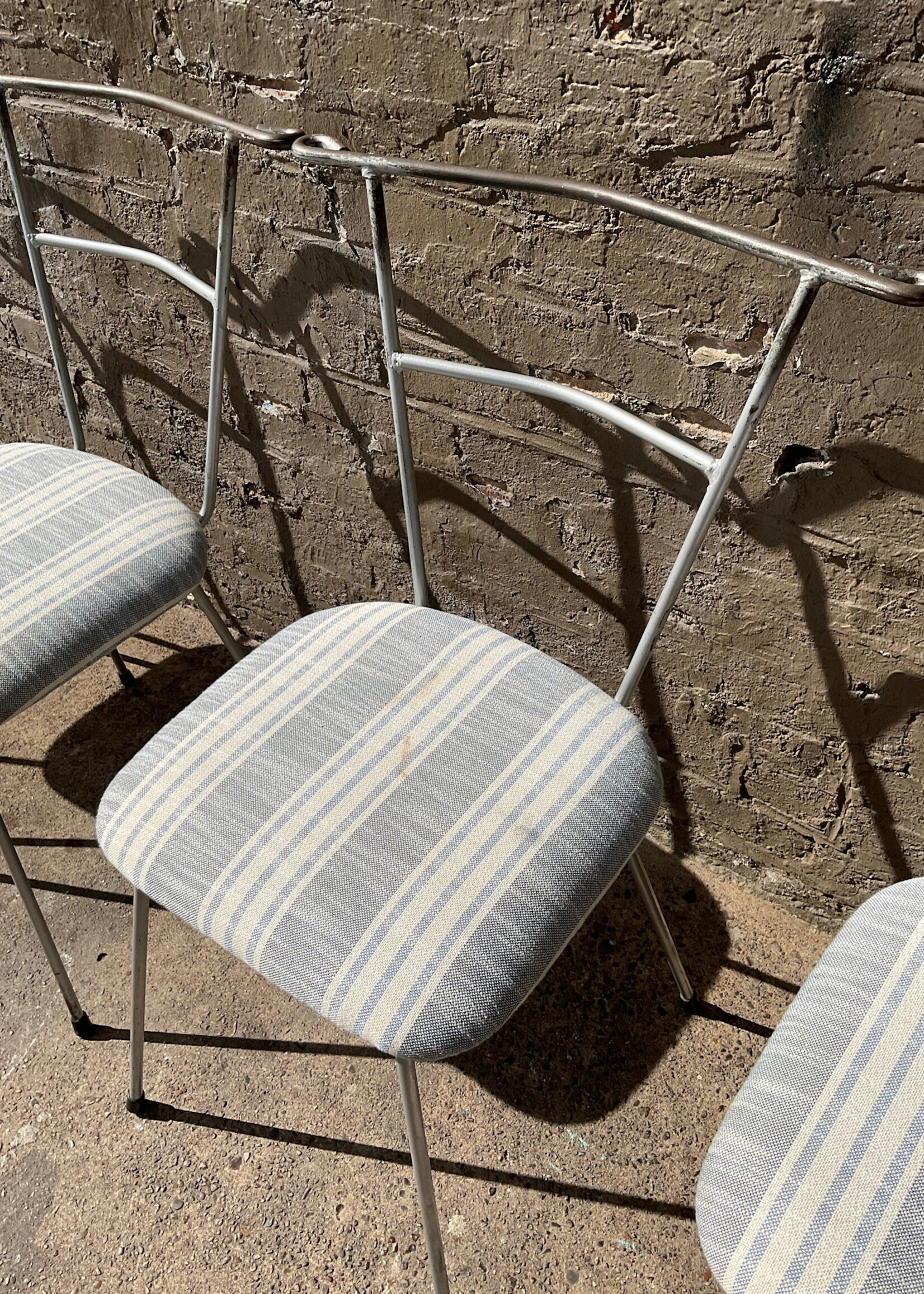 GOODWOOD Set of 4 MCM Iron Chairs