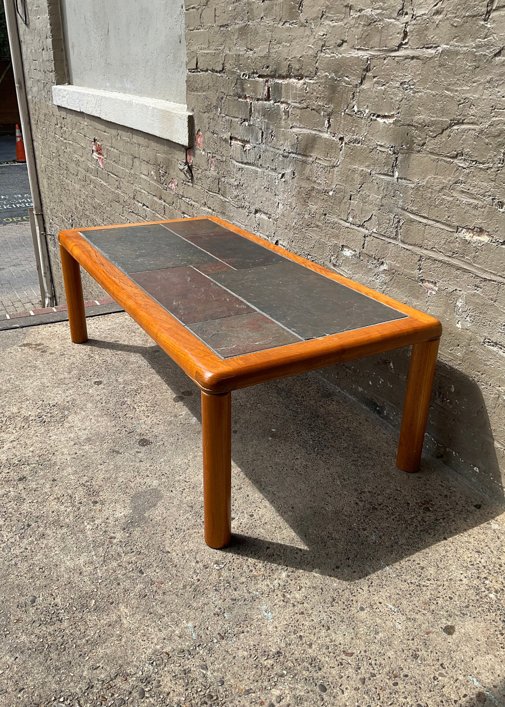 GOODWOOD Haslev Danish Modern Tile Top Coffee Table