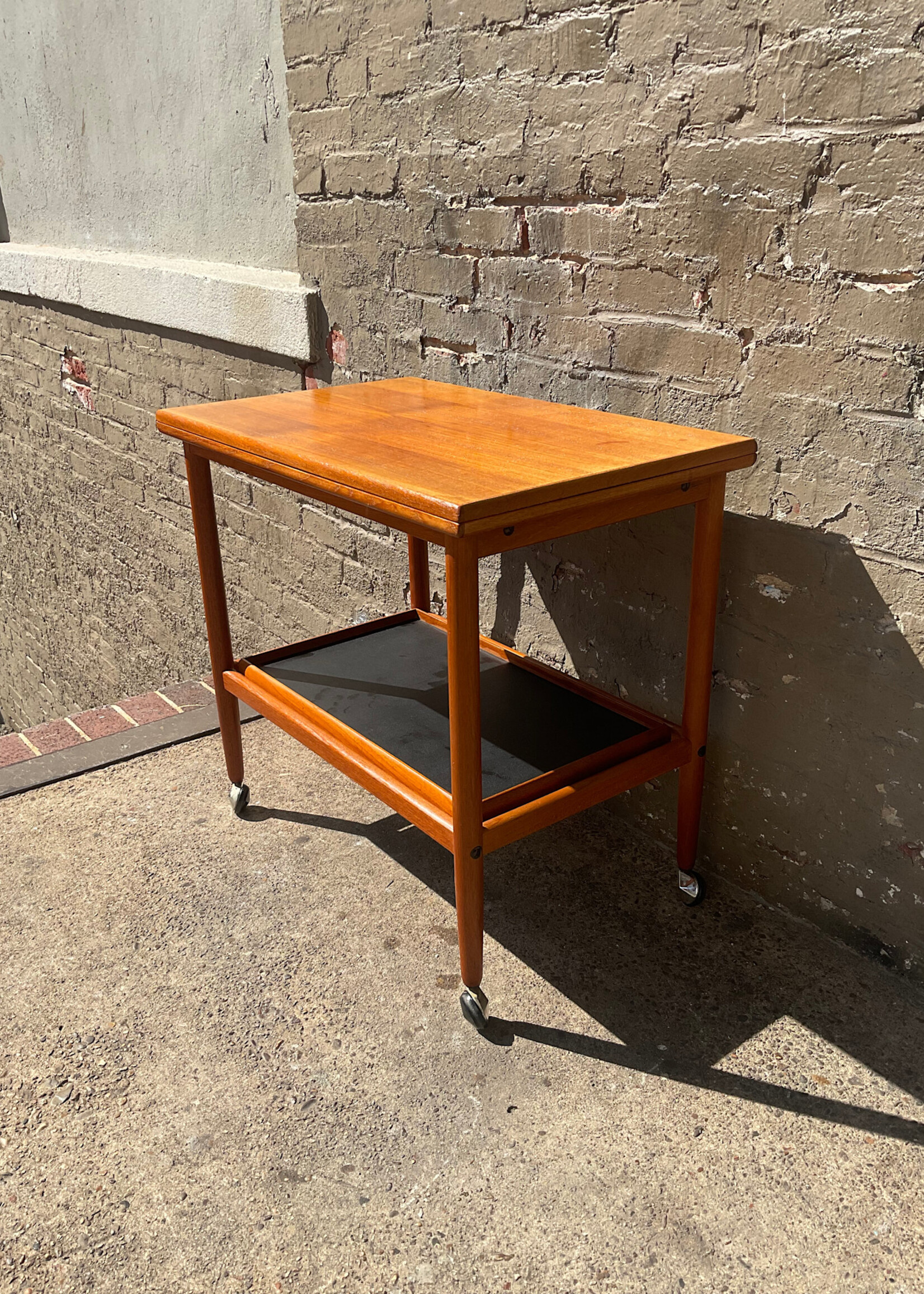 GOODWOOD Grete Jalk Danish Modern Flip Top Bar Cart