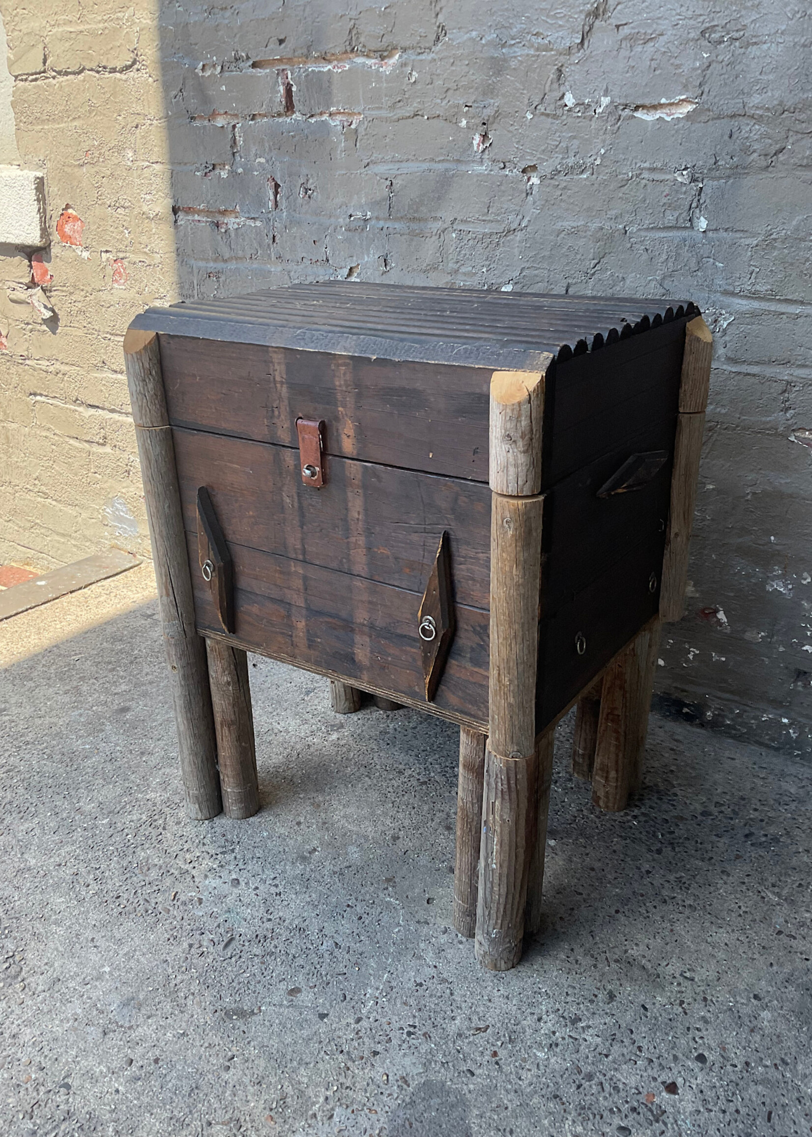 GOODWOOD Rustic Chest on Stand