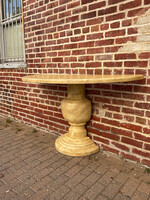 GOODWOOD Faux Marble Demilune