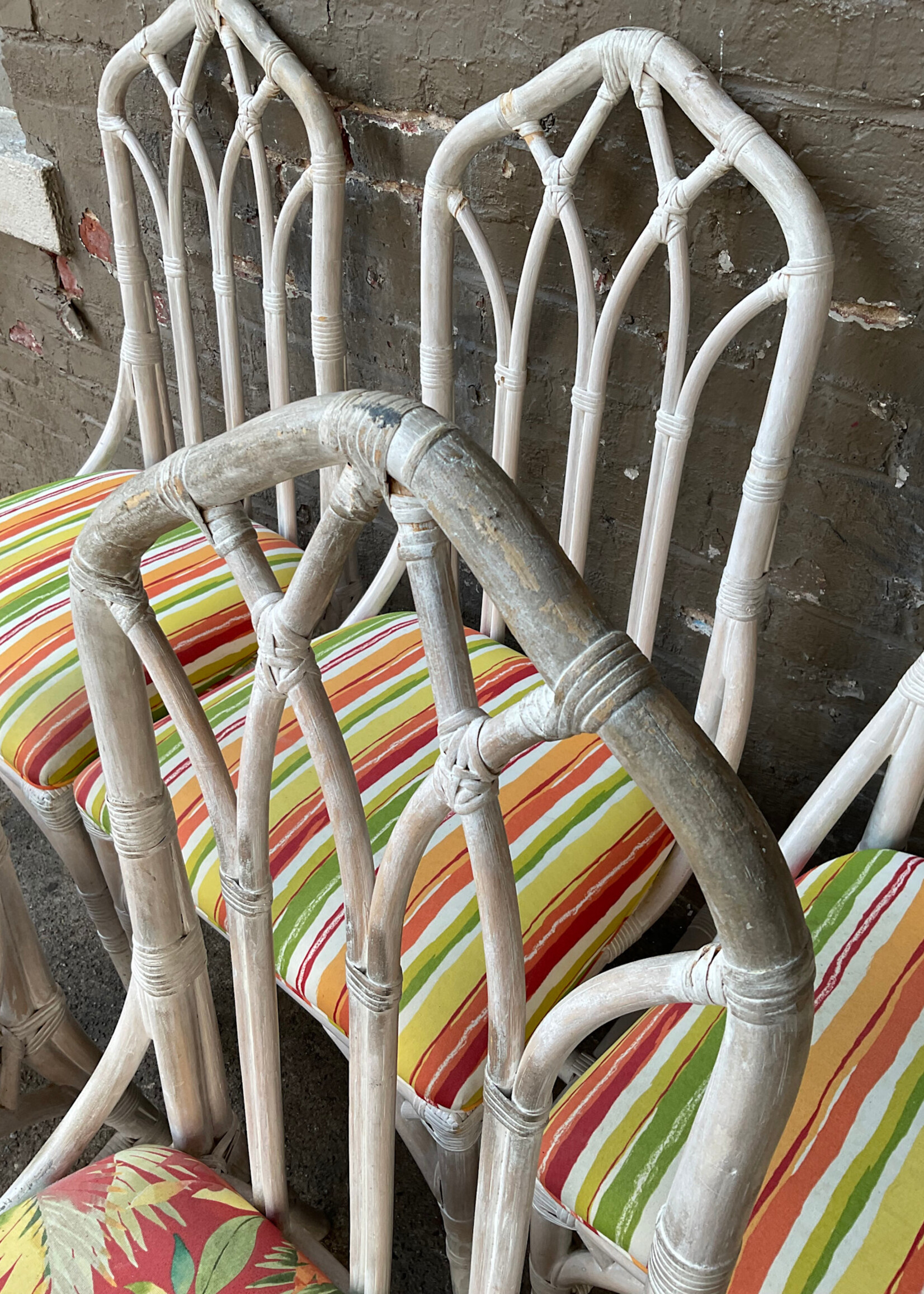 GOODWOOD Set of 5 Rattan Chairs