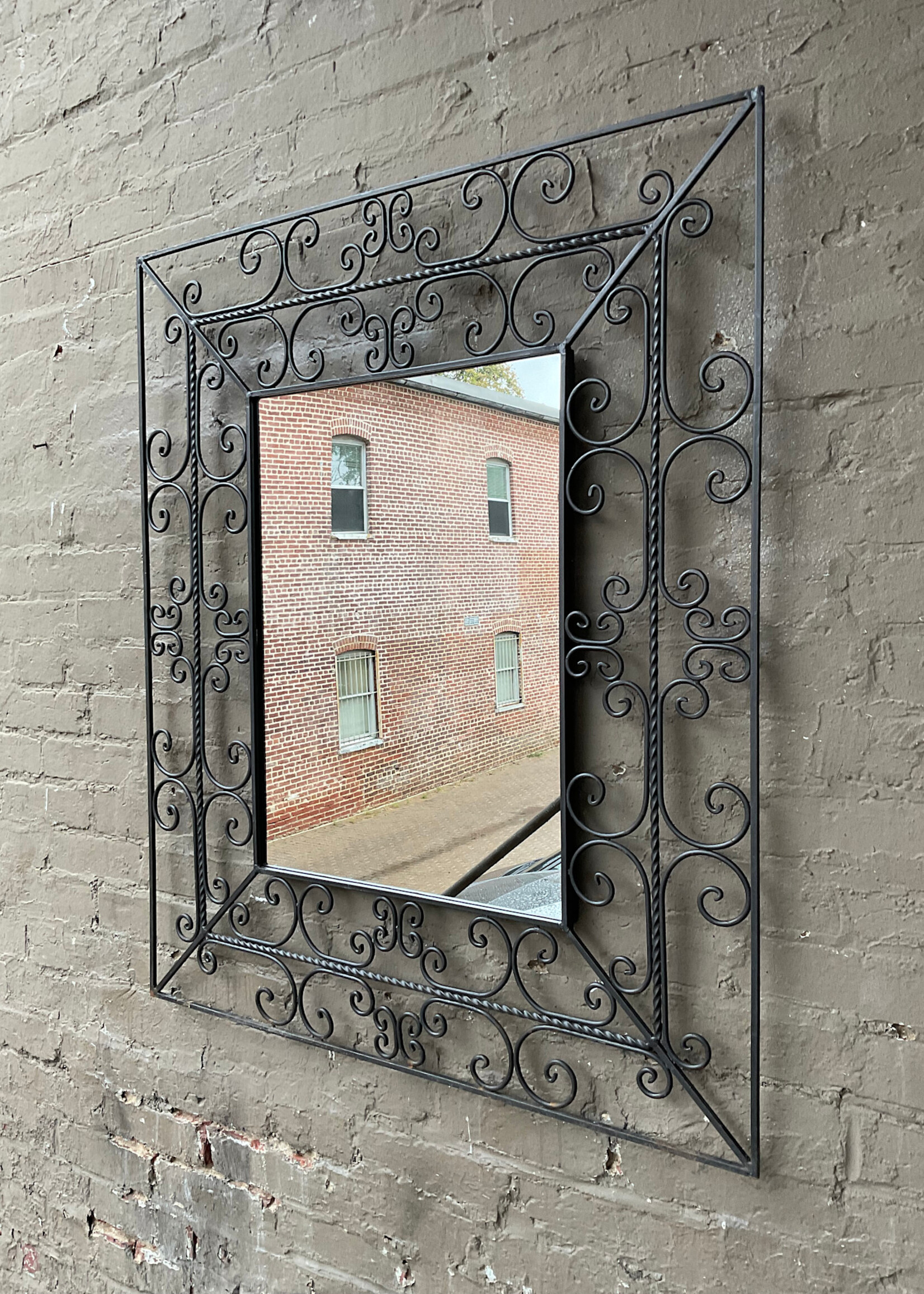 GOODWOOD Metal Scroll Mirror