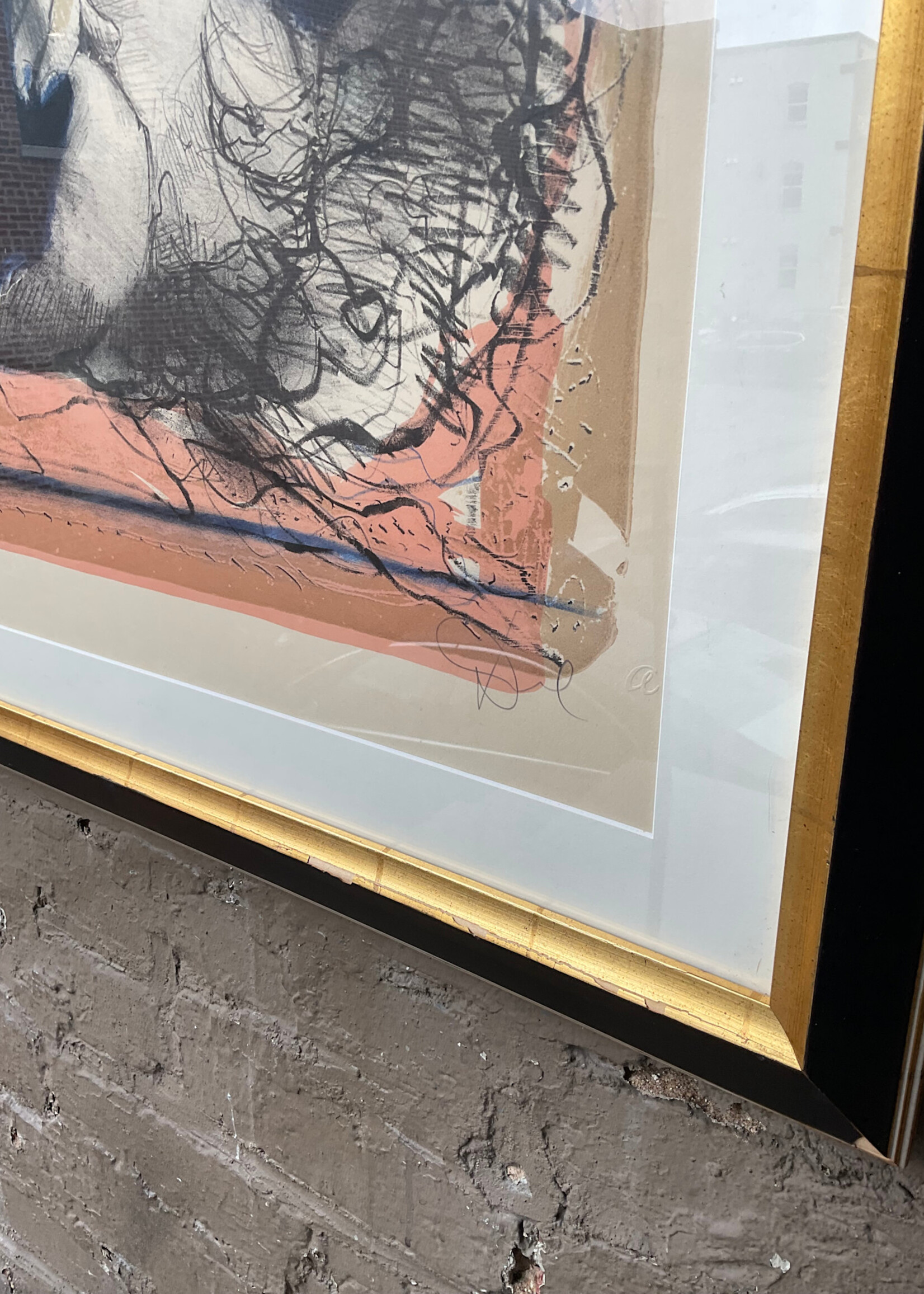 GOODWOOD Framed Nude, Signed & Numbered