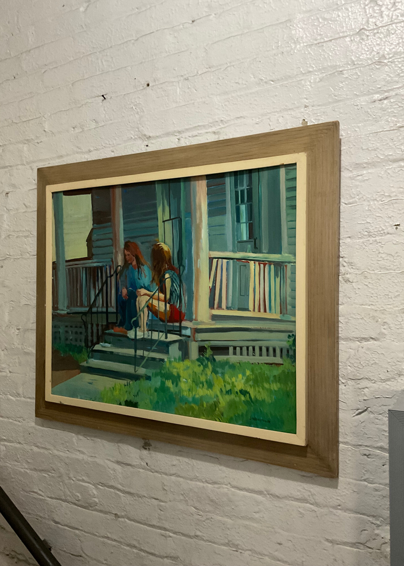 GOODWOOD Rural Scene, Oil on Board, Judy Wengrovitz