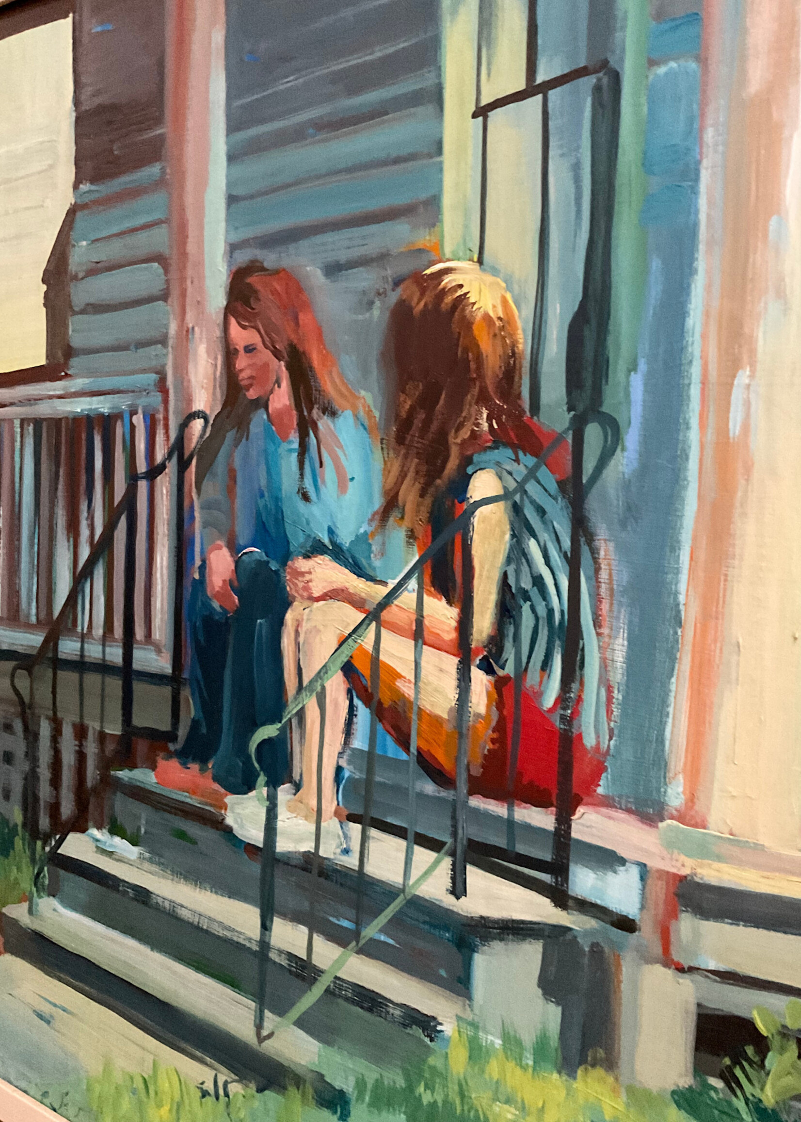 GOODWOOD Rural Scene, Oil on Board, Judy Wengrovitz