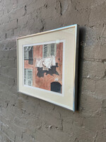 GOODWOOD "Venetian Facade", Watercolor, Al Biegel