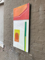 GOODWOOD Abstract, Hector Alvarez, 22" x 44"