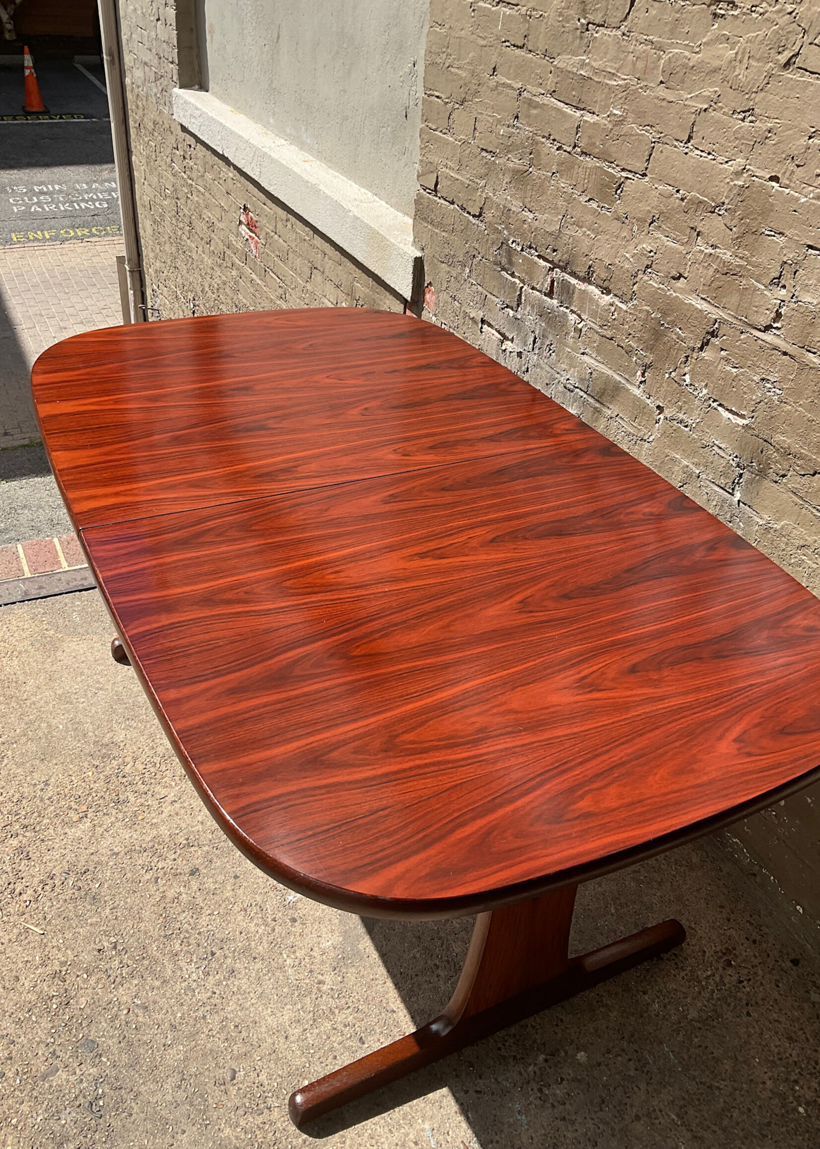 GOODWOOD Danish Modern Rosewood Dining Table