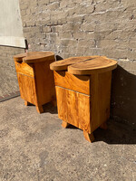 GOODWOOD Pair of Live Edge Nightstands