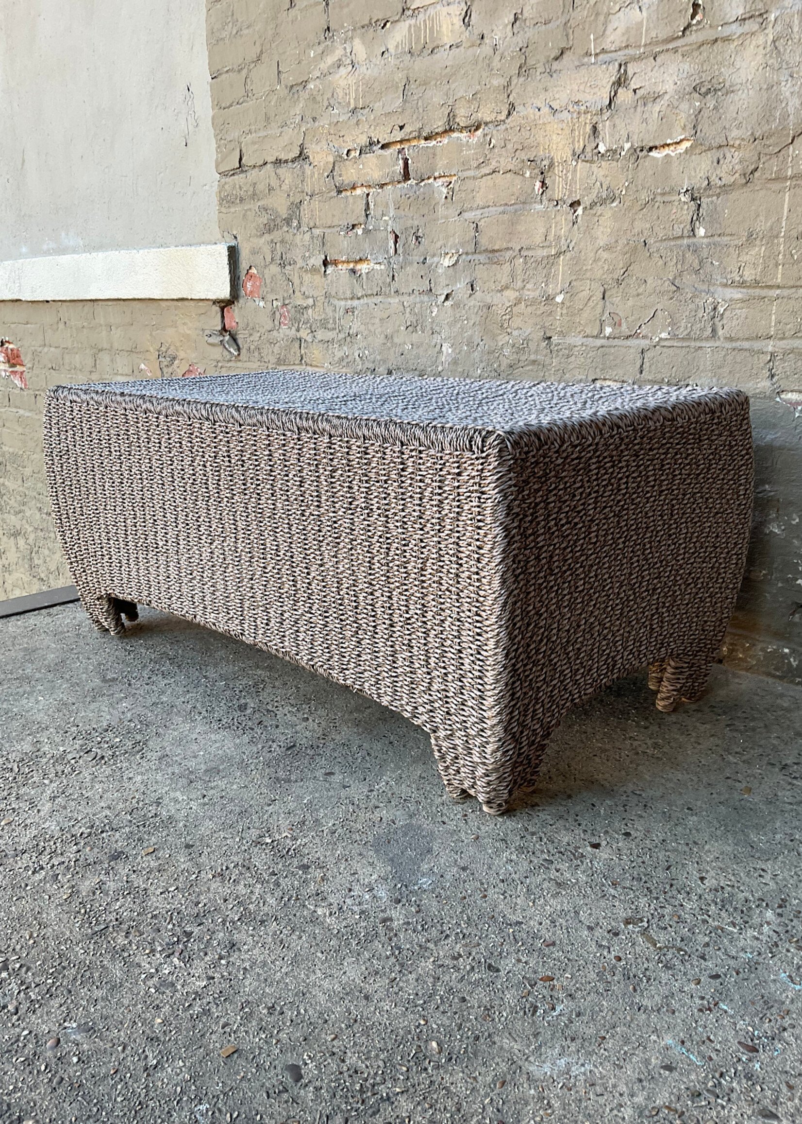 GOODWOOD Faux Wicker Coffee Table