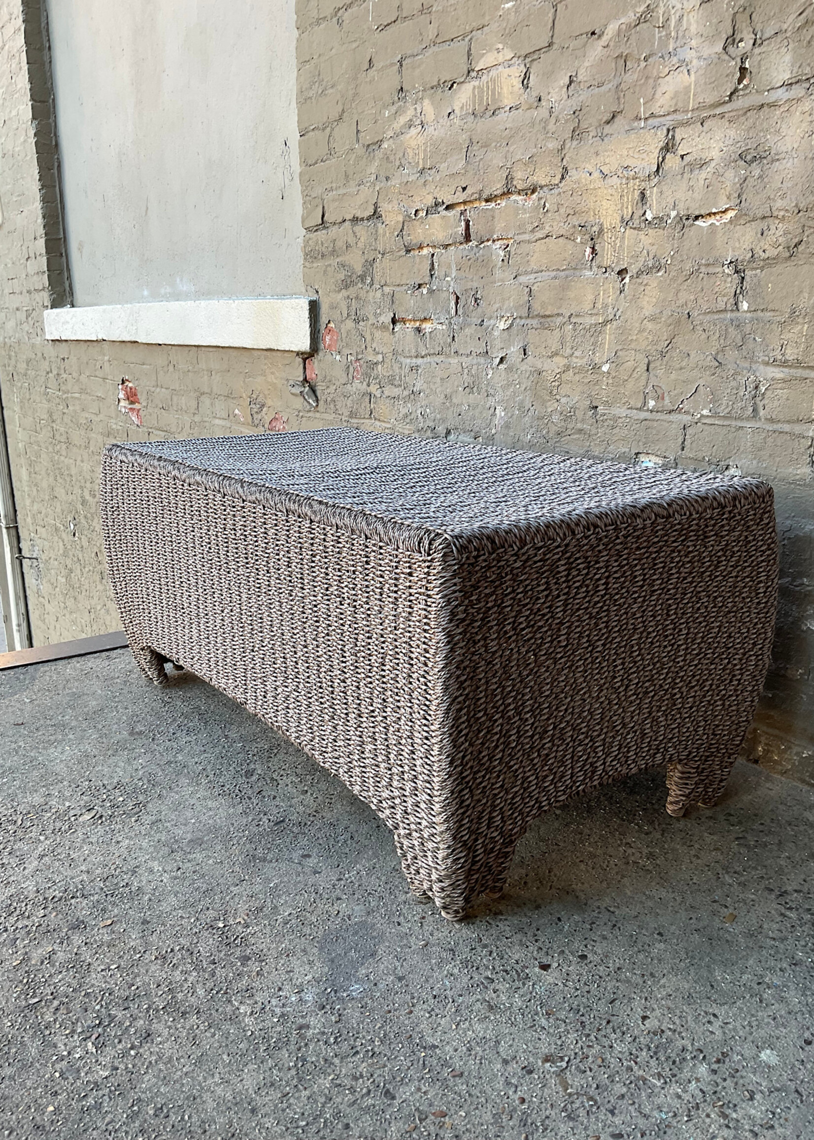 GOODWOOD Faux Wicker Coffee Table