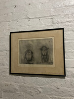 GOODWOOD Etching, Signed & Numbered, Some Foxing