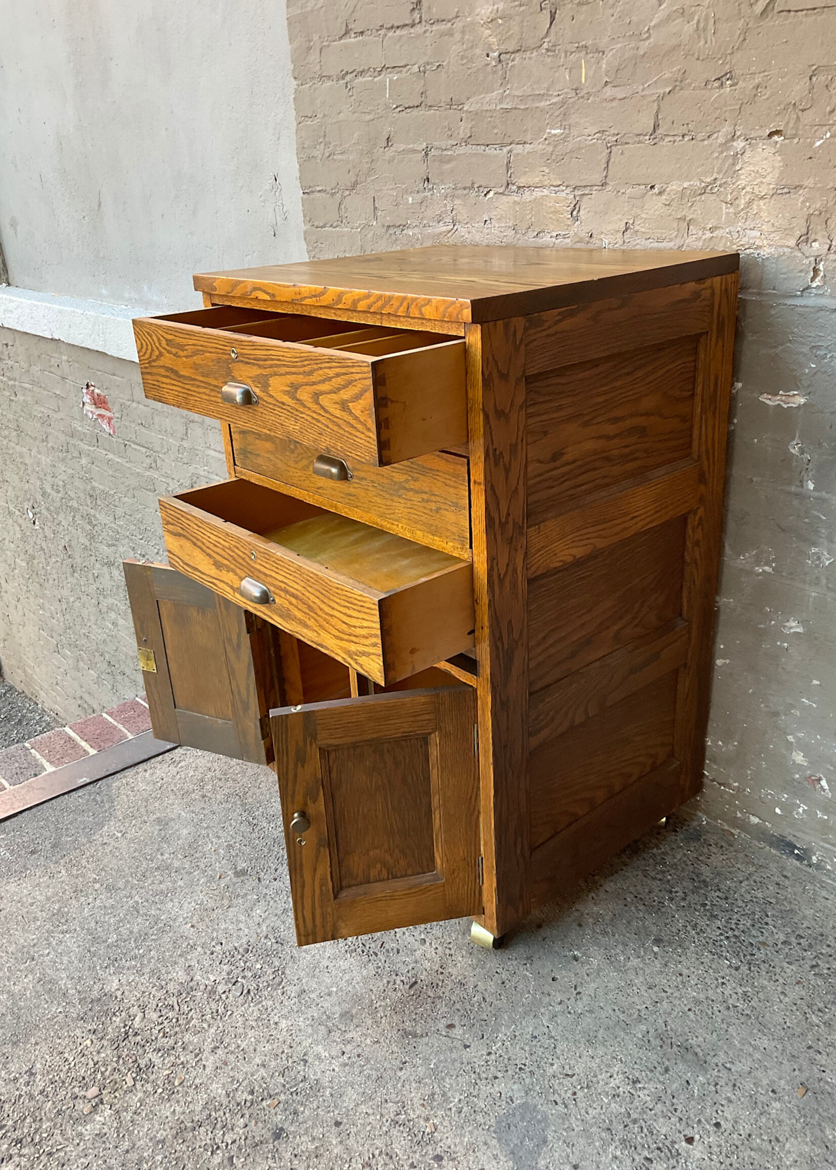 GOODWOOD Industrial Oak Cabinet