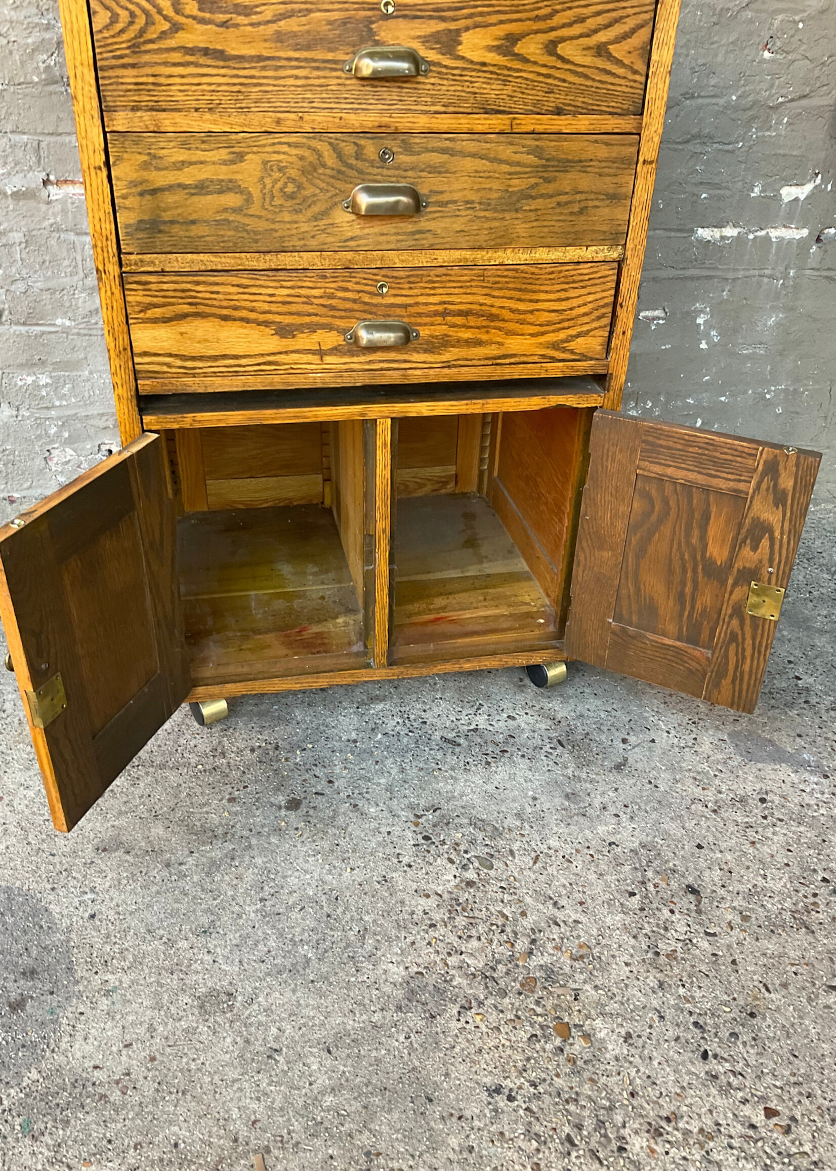 GOODWOOD Industrial Oak Cabinet