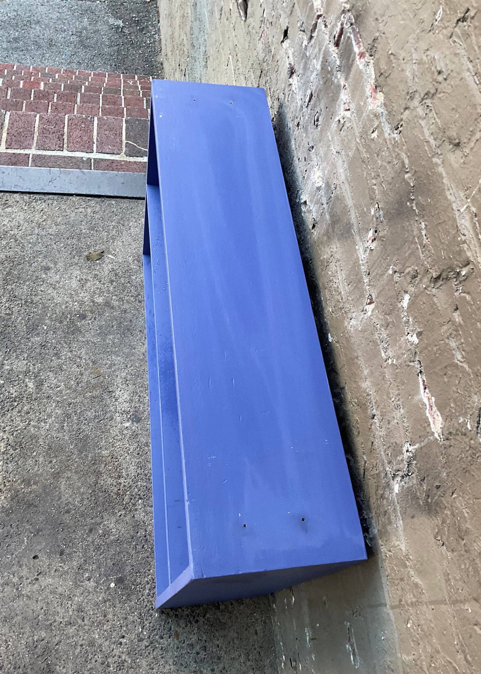 GOODWOOD Purple Painted Shelf