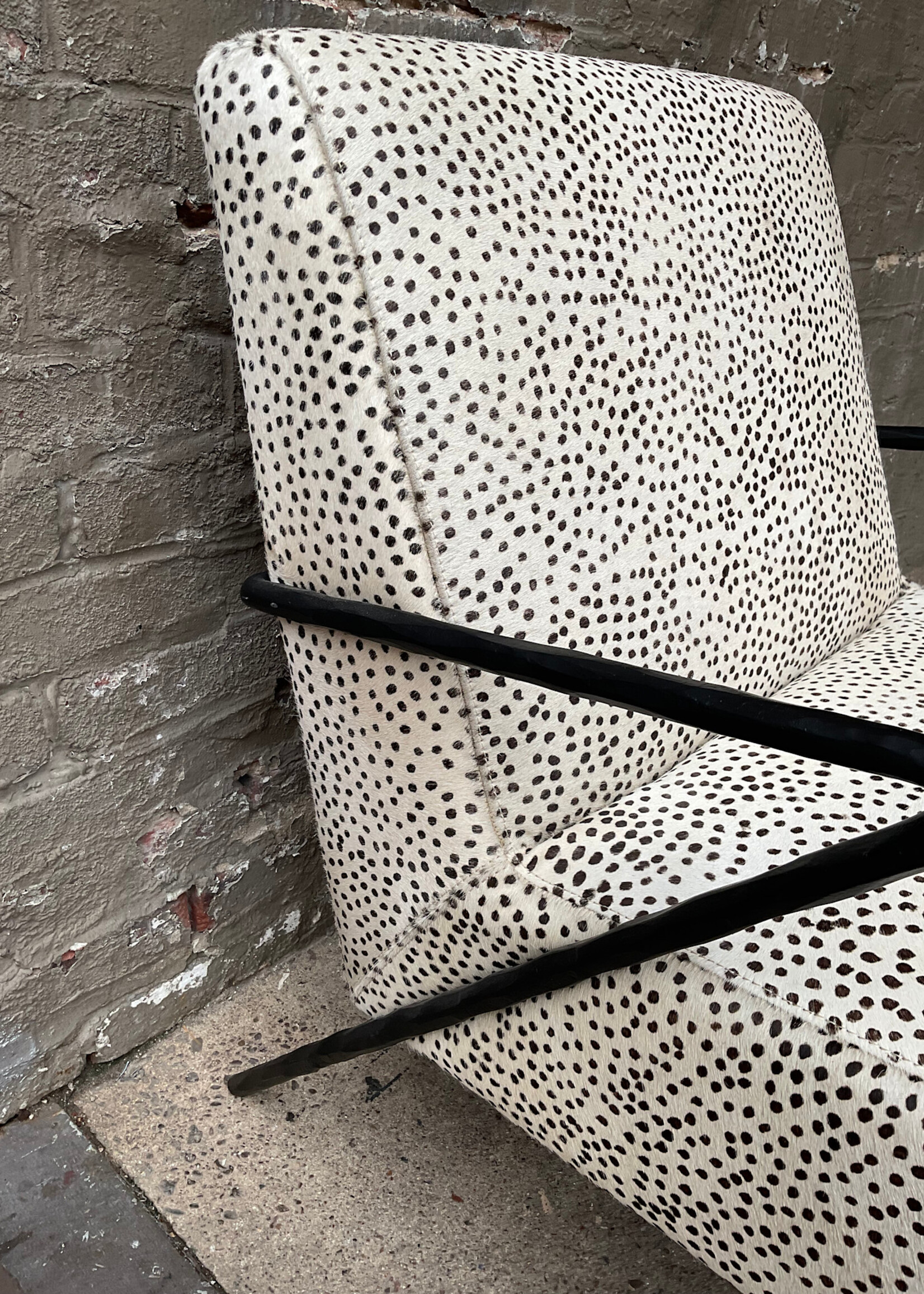 GOODWOOD CB2 Cowhide MCM Style Chair