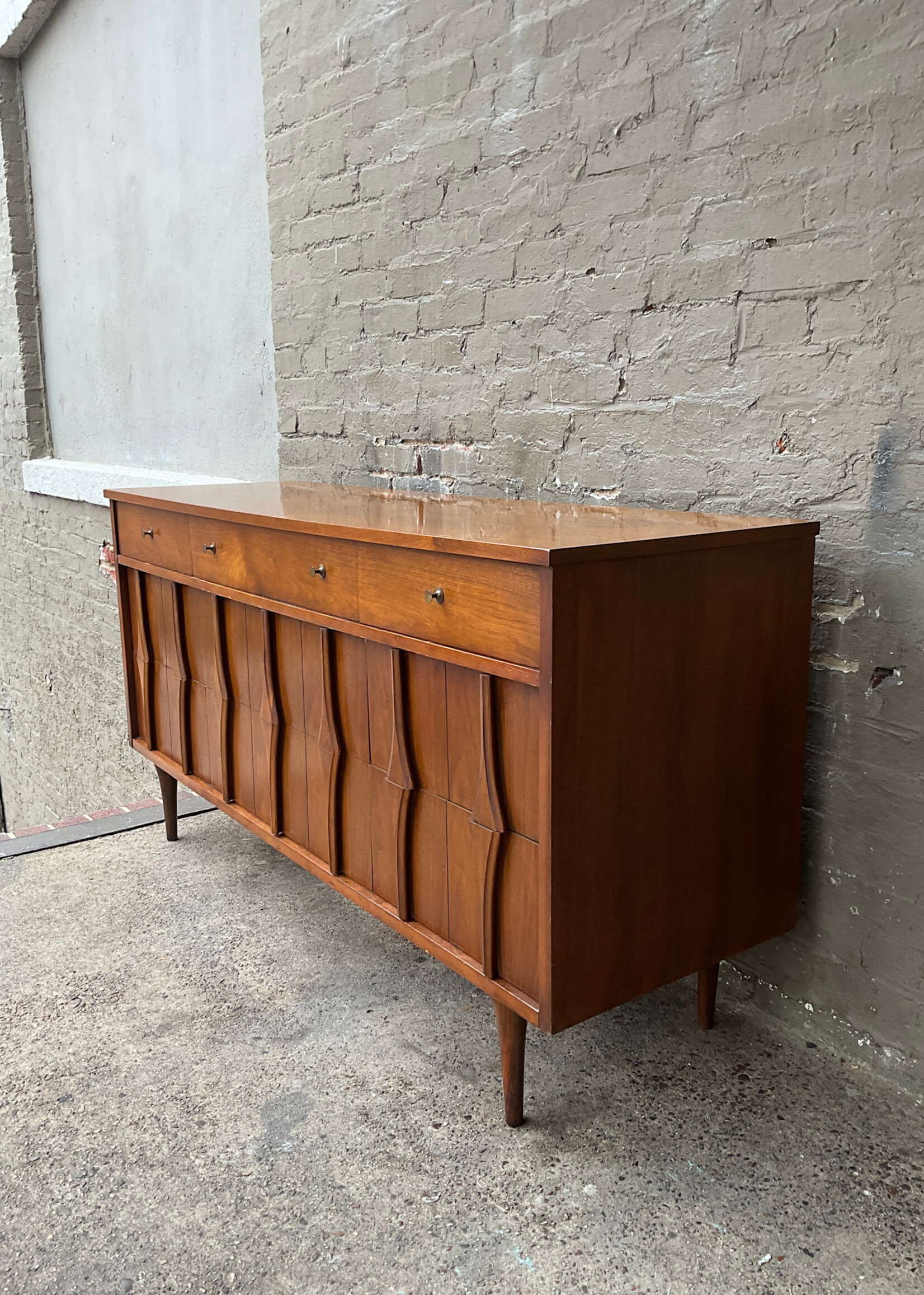 Hand Made Good Trade MCM Walnut Dresser