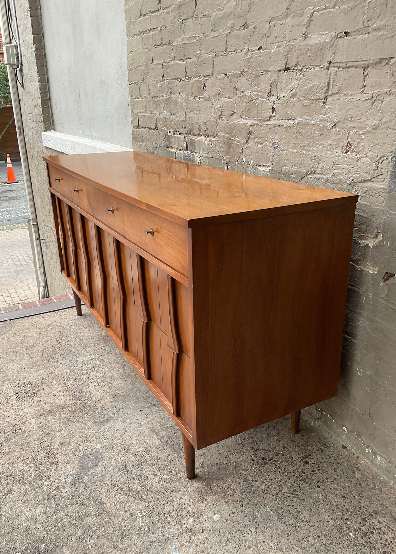 Hand Made Good Trade MCM Walnut Dresser